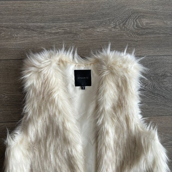 Dynamite Faux Fur Vest - Picture 3 of 8